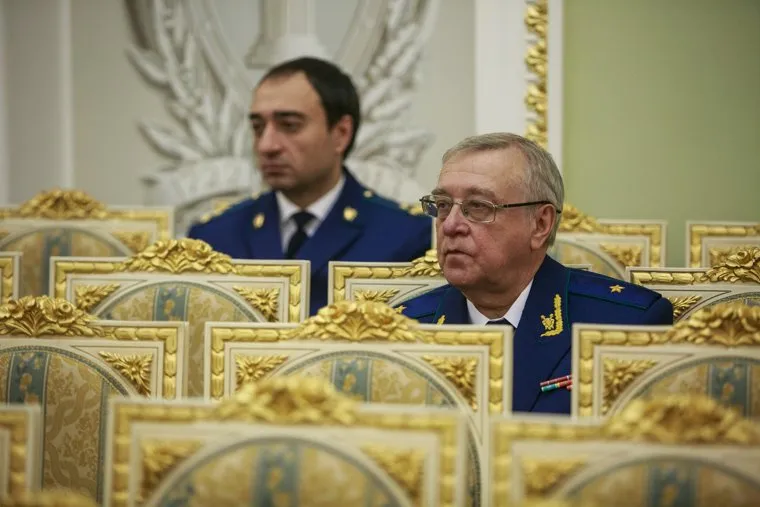 Заседание коллегии Генеральной Прокуратуры РФ с участием Генерального прокурора РФ Юрия Чайки. Москва