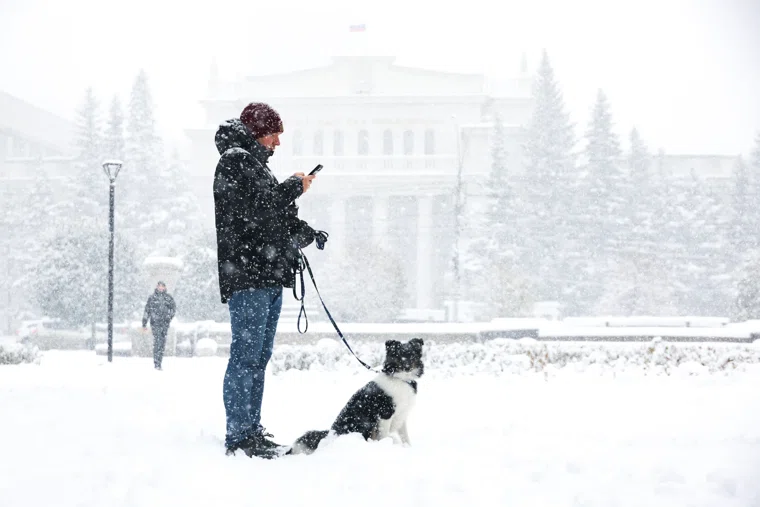 В Новосибирске зима наступила на две недели раньше срока 