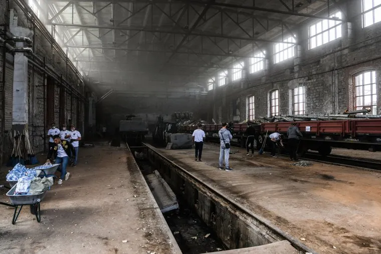 Каскадное депо. Екатеринбург