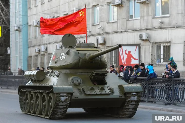 Танк «Т-34» станет украшением парада