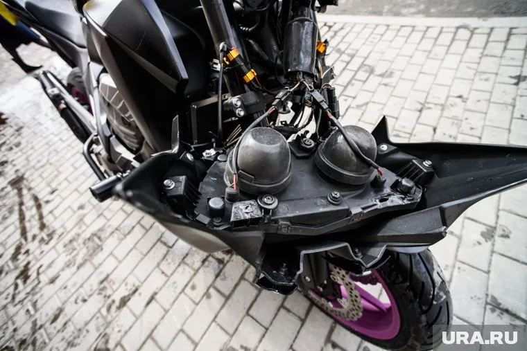 У байкера не было прав для управления мотоциклом