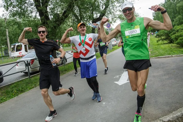 "Зеленый марафон Бегущие сердца". Пермь