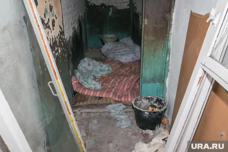 Труп завернули в матрас и ковер