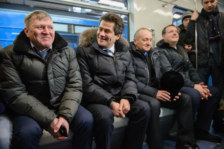 Александр Высокинский в Екатеринбургском метрополитене