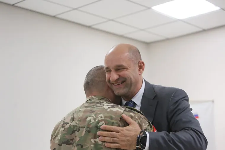 Артем Жога посетил филиал фонда "Защитники Отечества". Тюмень