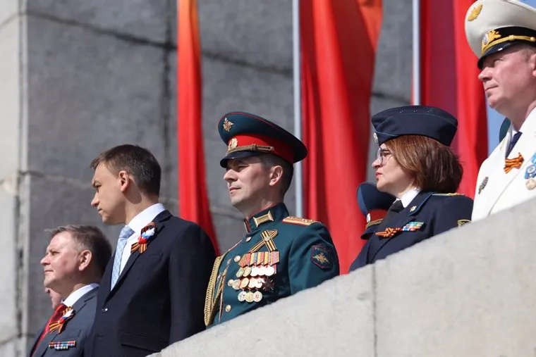 Парад Победы. Курган