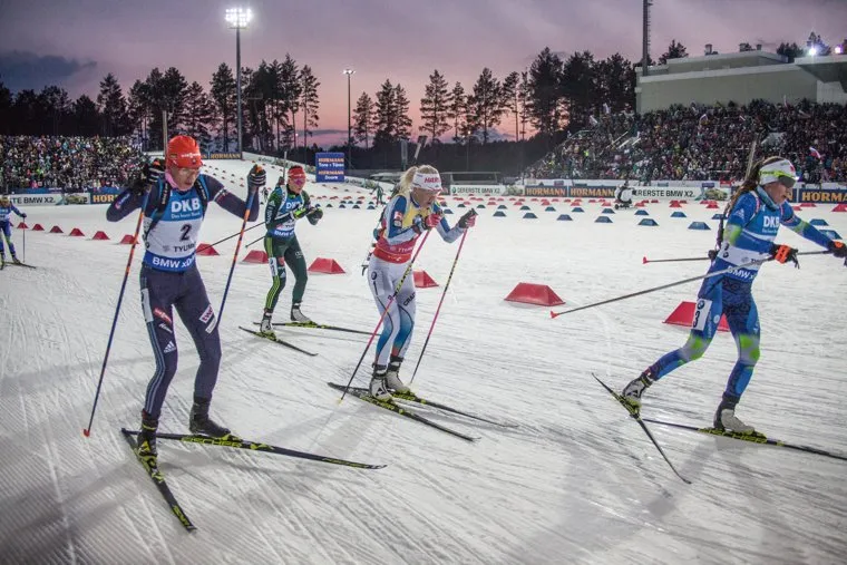 Заключительный этап Кубка мира по биатлону, Тюмень, биатлон, спорт, соревнование, Кузьмина, Макарайнен