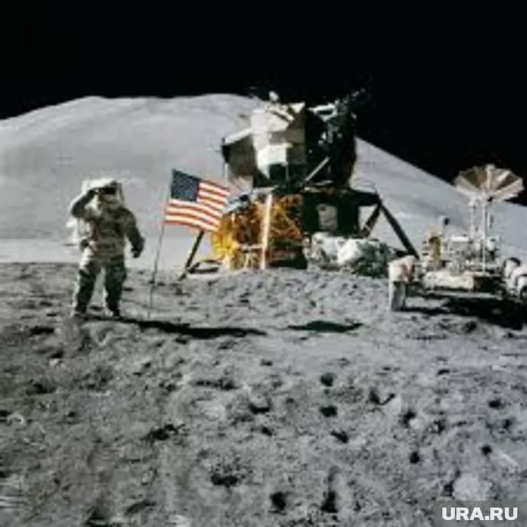 Экспедиция «Аполлон-11» высаживалась на Луне в 1969 году