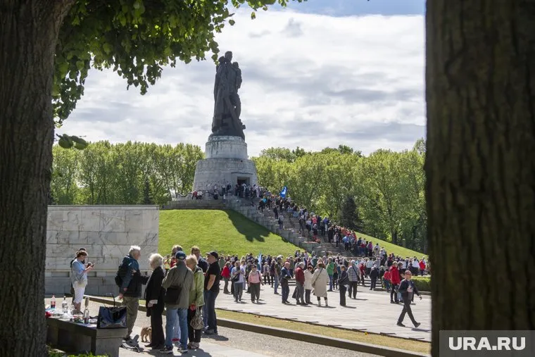 День Победы отпраздновали по всему миру (на фото мероприятия в Берлине)