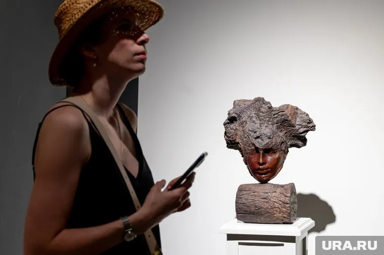 На выставке представлены 40 произведений скульптора