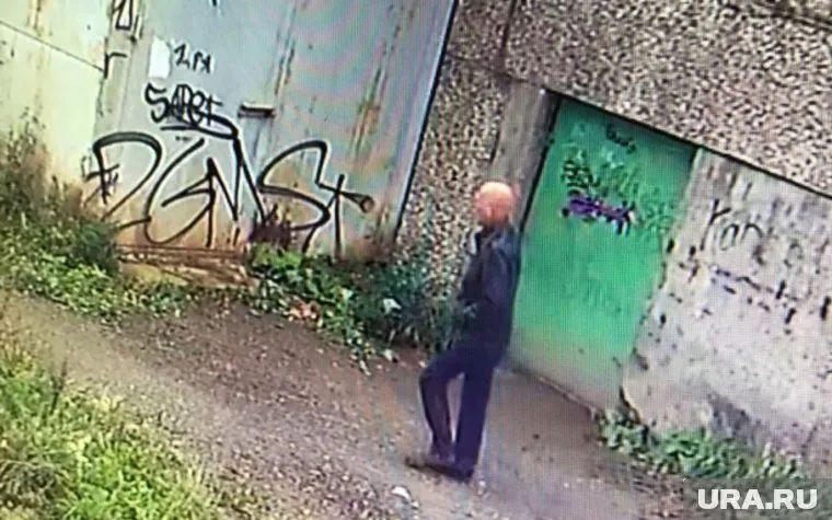 Подозреваемый попал на камеры видеонаблюдения