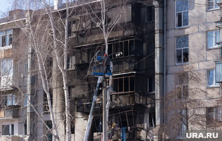 Больше всего пострадал пятый подъезд