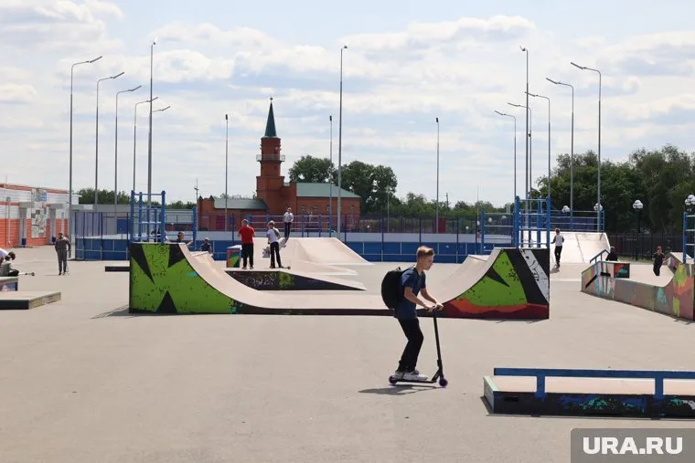 Скейт-парк закроют в Кургане в сентябре