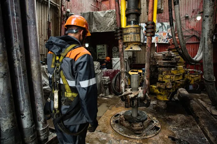 Нефтяная буровая. Ноябрьск