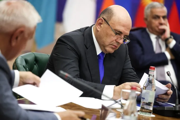 Михаил Мишустин на внеочередном заседании Межправительственного совета ЕАЭС. Армения, Цахкадзор