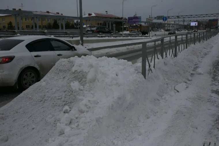 Снег. Тюмень