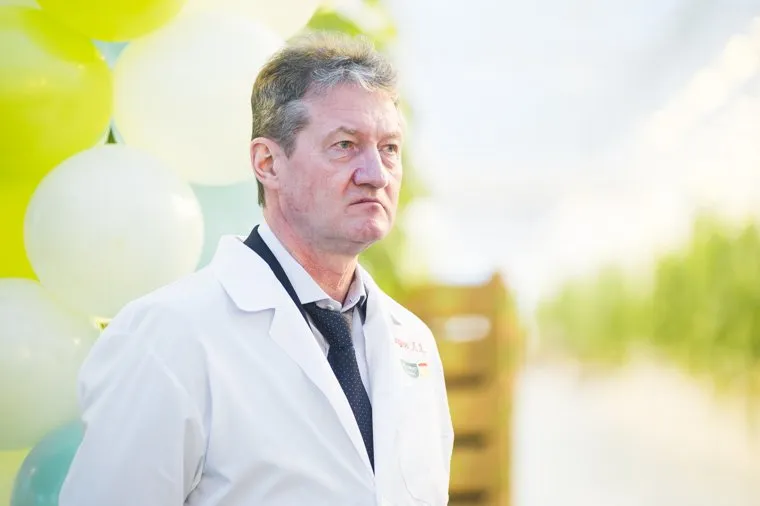 Открытие второй очереди инновационного тепличного комплекса «УГМК-Агро». Свердловская область, поселок Садовый