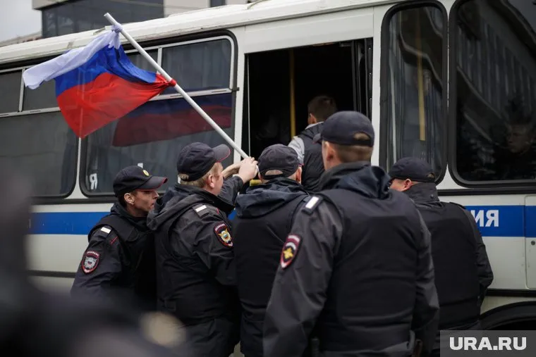 Протест закончился столкновением с полицией