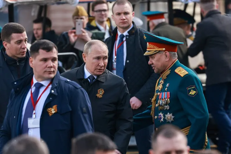 Парад Победы на Красной площади в Москве. Москва