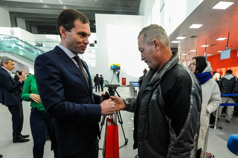 Улёт первого пассажира из аэропорта Игорь Курчатов. Челябинск