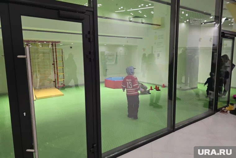 Внутри арены УГМК