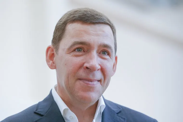 Куйвашев на 1 сентября в Березовском. Свердловская область 