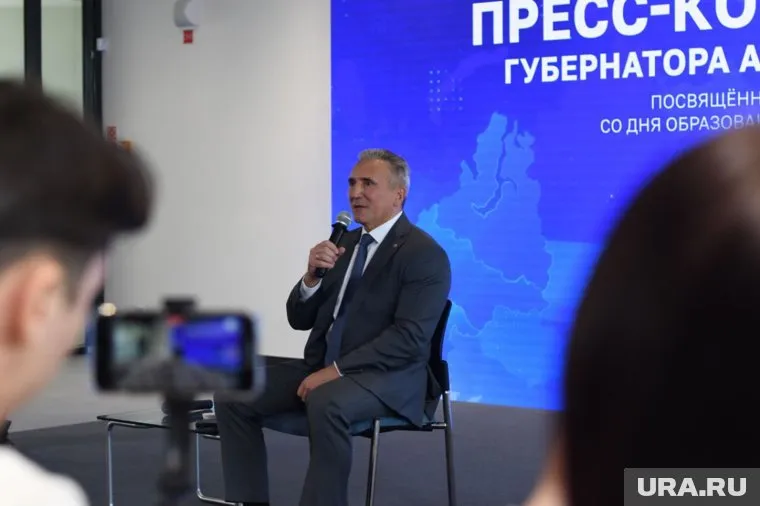 Губернатор Тюменской области Александр Моор встретился с журналистами 13 августа