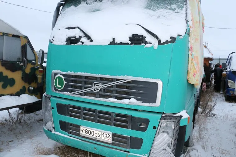 Обломки автобуса ДТП ХМАО, Спецстоянка ХМАО, спецстоянка
