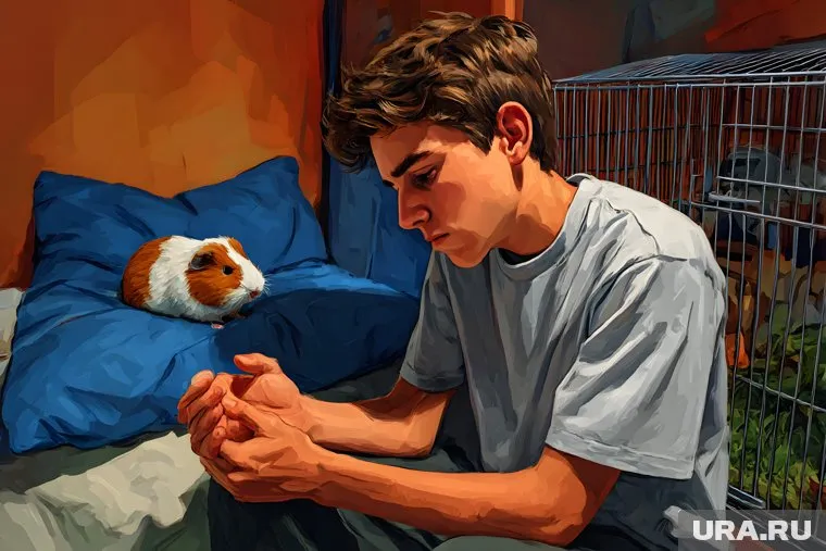 Аллергия. Создано в Midjourney