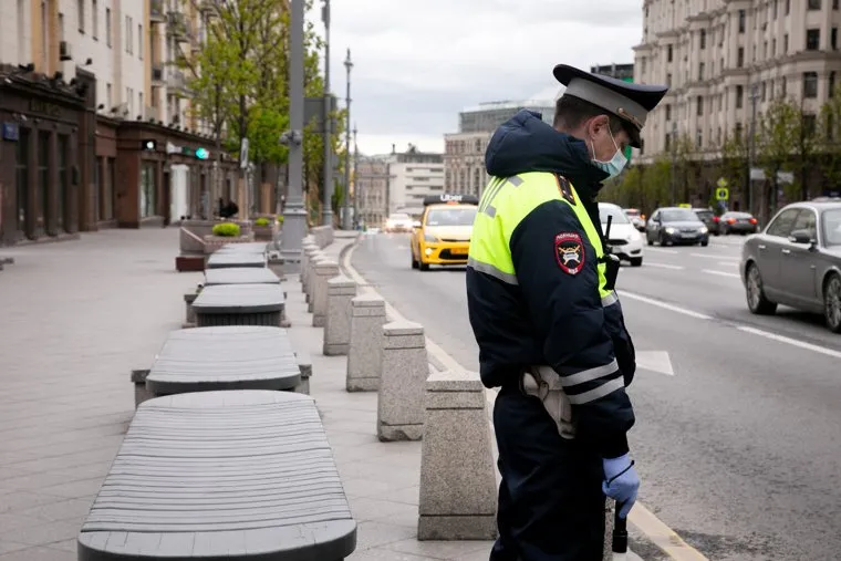 Москва во время объявленного режима самоизоляции. Москва