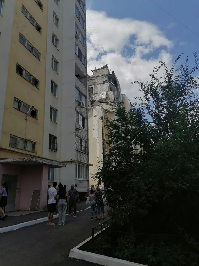 Взрыв был очень мощным