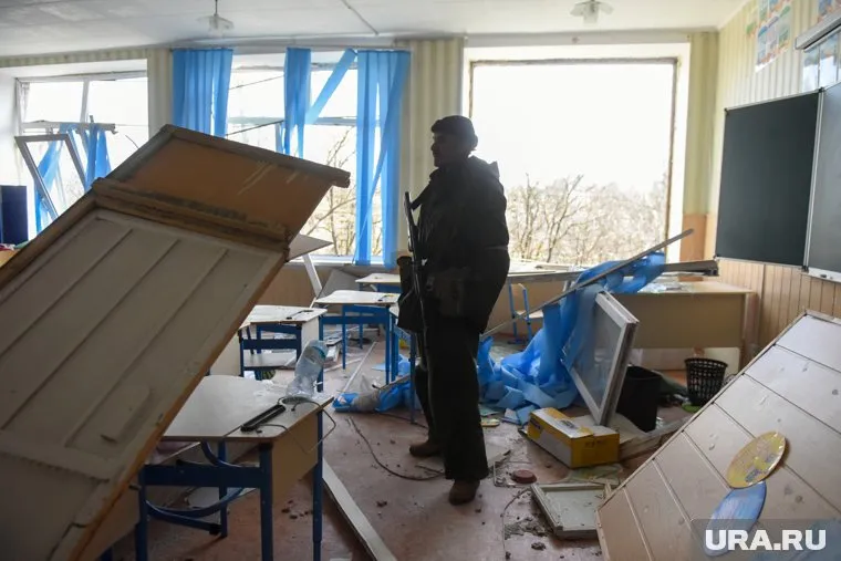 В результате обстрела школы ВСУ погиб ребенок