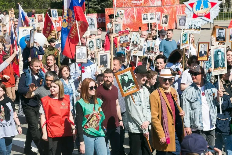 9 мая. Тюмень 