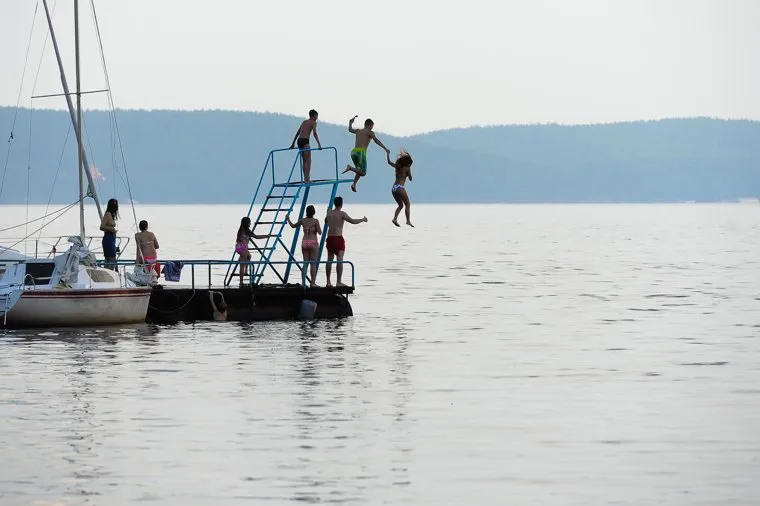 Пресс-тур по Синегорью Челябинск, отдых, купание, лето, тургояк, озеро