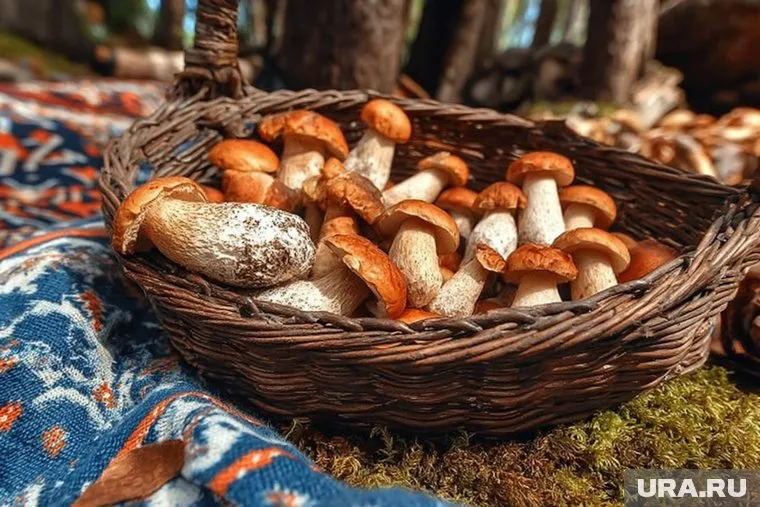 Во время сезона подосиновиков их можно вывозить из леса ведрами