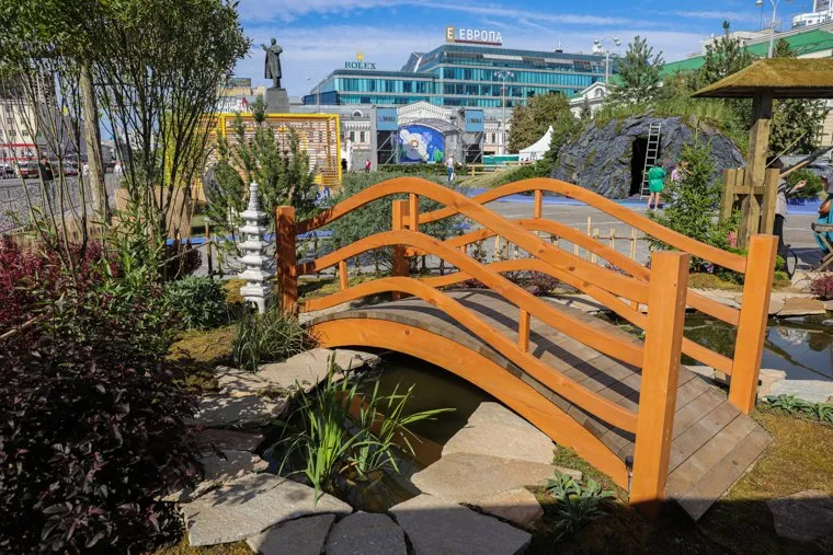 Открытие сада Атмосфера на площади 1905 года. Екатеринбург