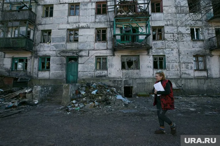 Два дома получили повреждения из-за атаки дрона (архивное фото)