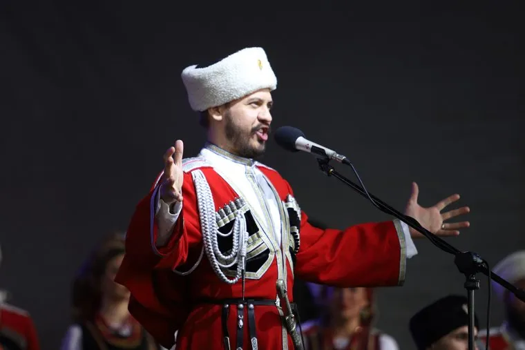 Кубанский казачий хор. Курган