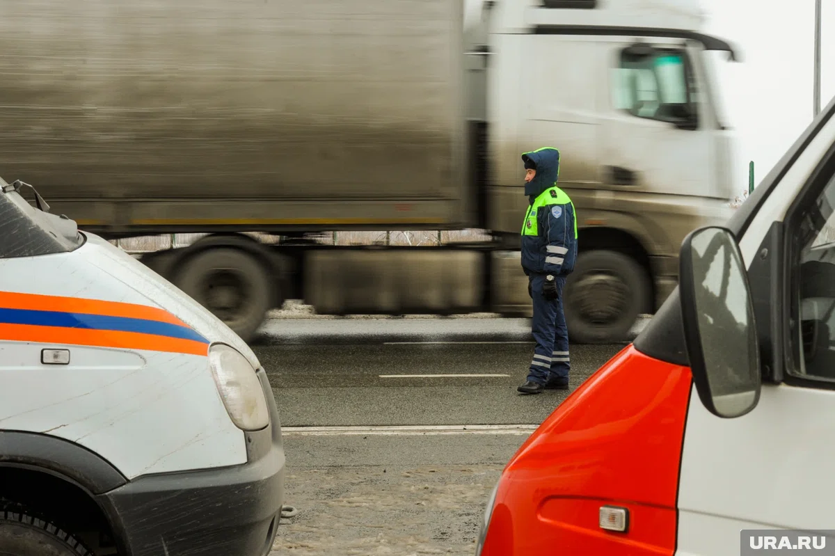 На месите аварии на М5 установлено реверсивное движение