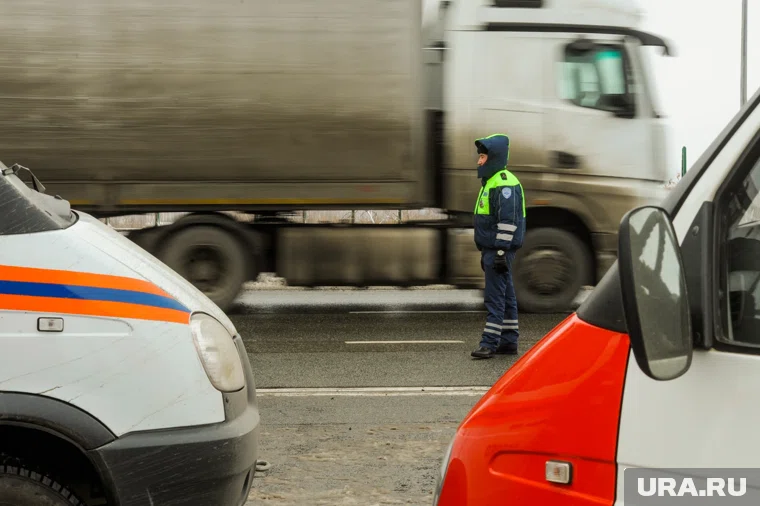 На месите аварии на М5 установлено реверсивное движение