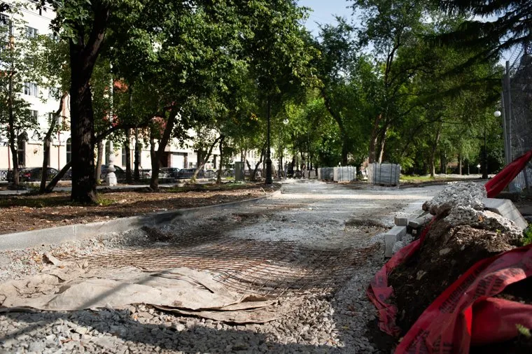 Объезд парковых зон Екатеринбурга в рамках рабочей группы по благоустройству