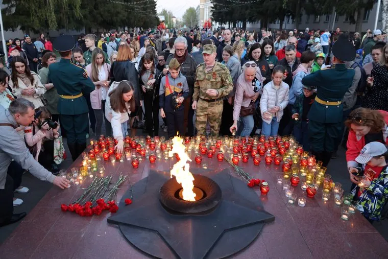 Акция Свеча памяти. Курган
