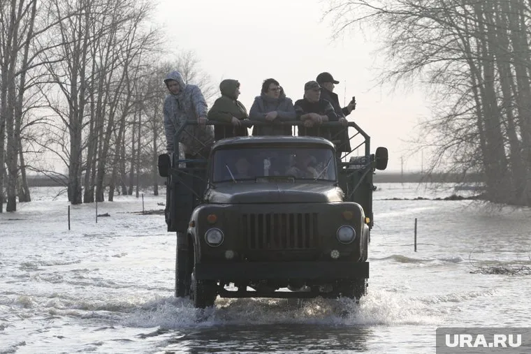 Село Казанское затопило одним из первых 