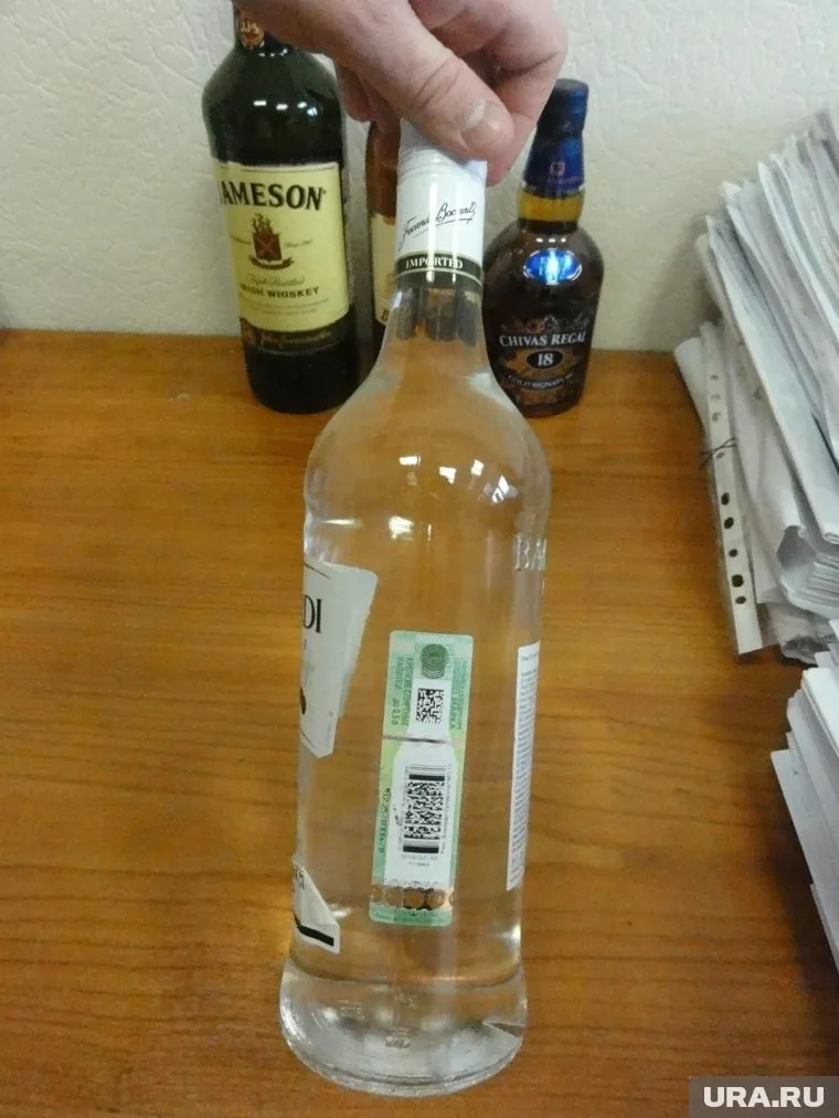 В Зауралье подделывали известные бренды водки (архивное фото)
