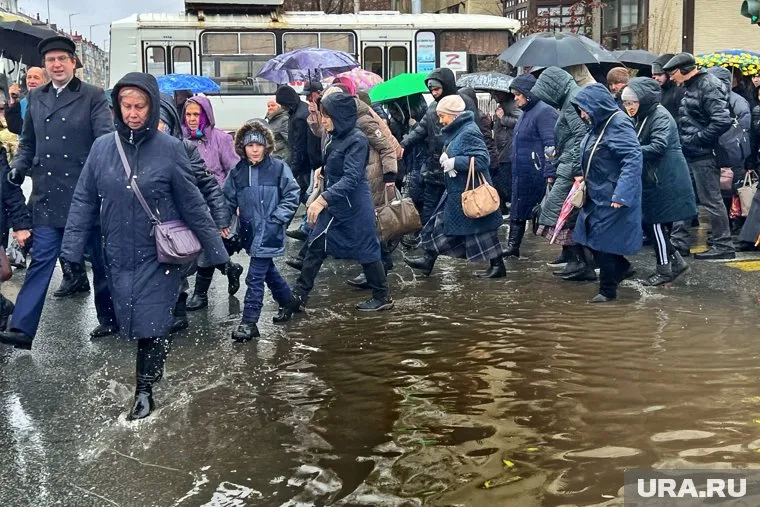 В Кургане побит рекорд по осадкам в мае