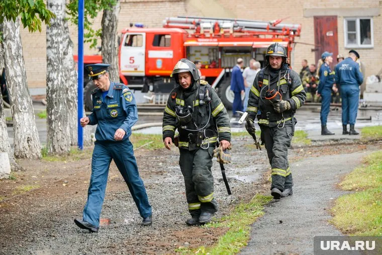 Пожарные оперативно прибыли на место возгорания (фото из архива)