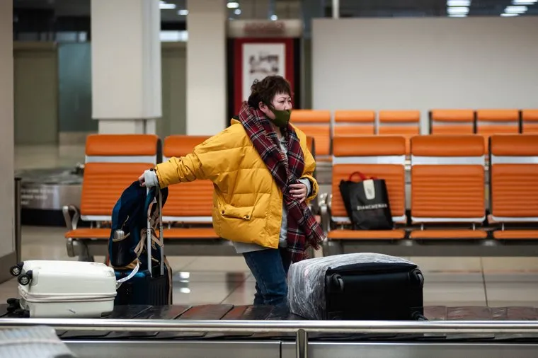 Ситуация в аэропорту Кольцово в связи с эпидемией коронавируса в Китае. Екатеринбург