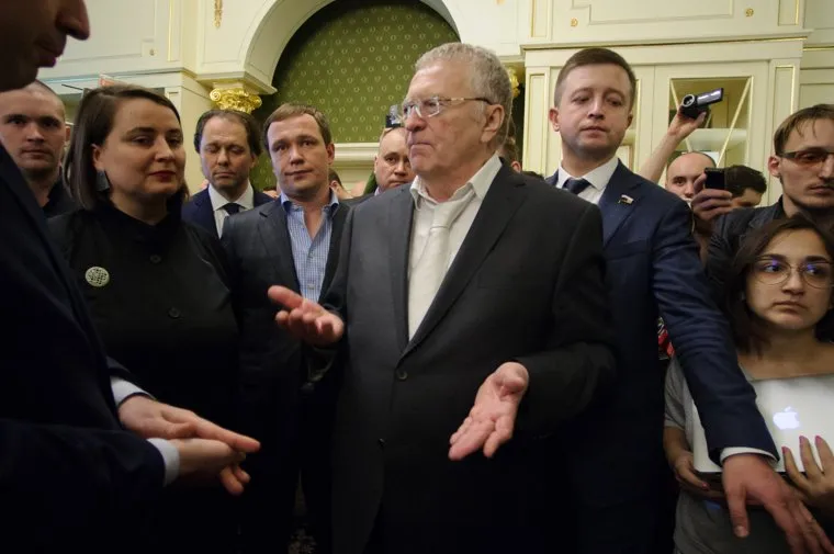 Кандидат в президенты России Владимир Жириновский в Екатеринбурге, сысоев владимир, торощин игорь, сорокина дина, жириновский владимир, шилков данил, александрович дарья