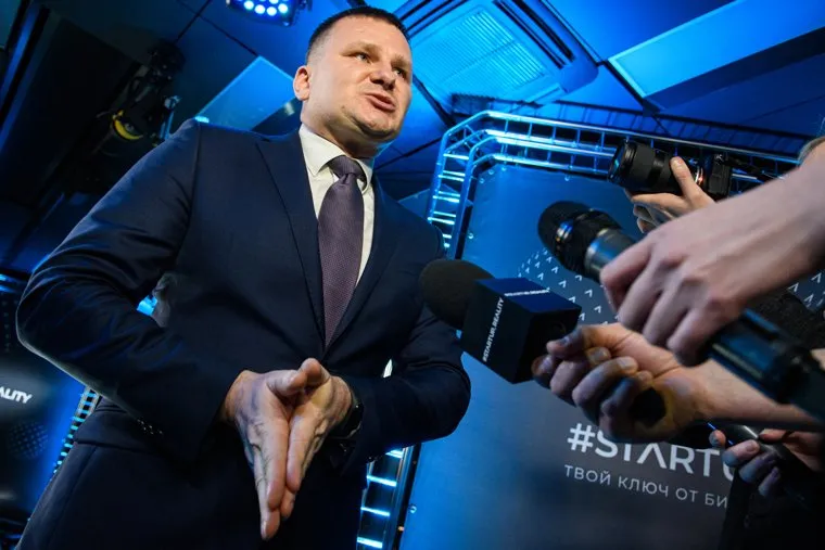 Телестудия РМК в БЦ Высоцкий. Екатеринбург