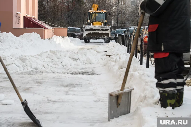 За неуборку снега предусмотрена административная ответственность